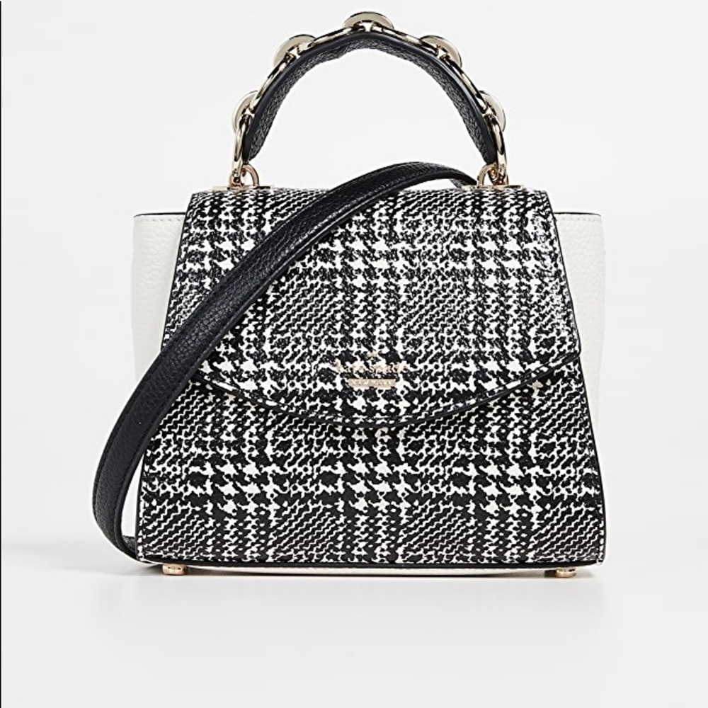 Kate Spade purse houndstooth.